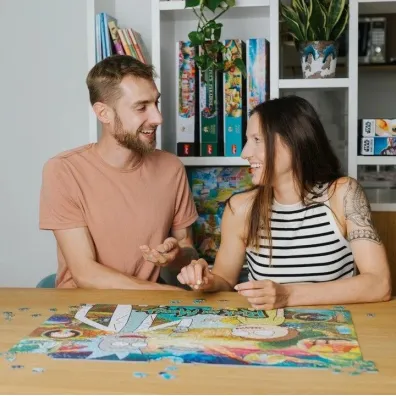 Puzzle 1000 el. Rick i Morty Trefl