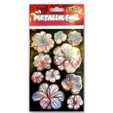 Naklejki foliowe Metalic Double Flowers PENMATE