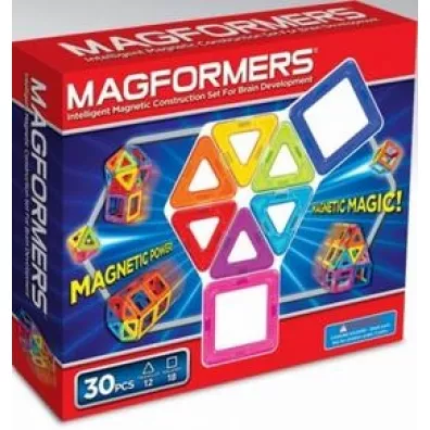 Magformers Basic. Klocki magnetyczne 30 element�w