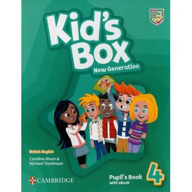Kid's Box New Generation 4. Pupil's Book + Podr�cznik w wersji cyfrowej - Caroline Nixon, Michael Tomlinson