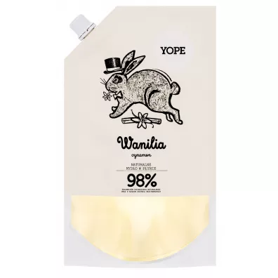 Yope Mydo w pynie Wanilia Cynamon - opakowanie uzupeniajce 500 ml