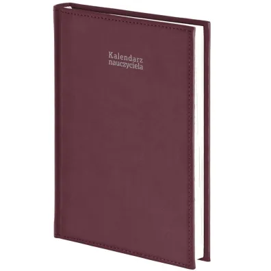 Kalendarz naucz. 2026/2027 A5 dz. Vivella bordo