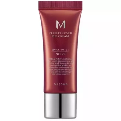 Missha M Perfect Cover BB Cream krem BB do twarzy SPF42 PA+++ No.25 20 ml