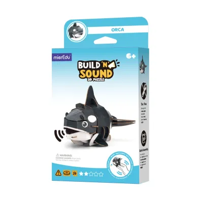 Puzzle 3D Buduj i s�uchaj Orka mierEdu