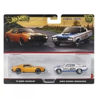 Hot Wheels. Samochodziki Premium 2-pak JBL06 Mattel