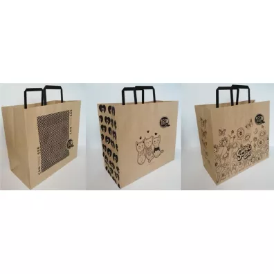 Fresh Torebka Kraft 320x300 L pozioma mix