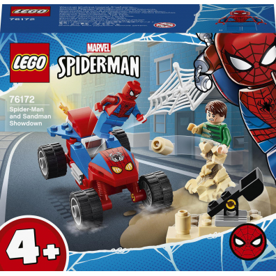 LEGO Marvel Spider-Man Pojedynek Spider - Mana z Sandmanem 76172