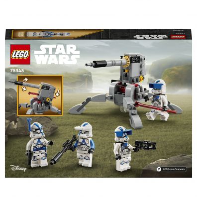 LEGO Star Wars Zestaw bitewny – onierze-klony z 501. legionu 75345