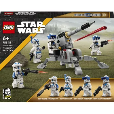 LEGO Star Wars Zestaw bitewny – onierze-klony z 501. legionu 75345