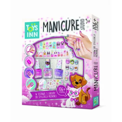 Zestaw do stylizacji paznokci Manicure Studio Pets Stnux