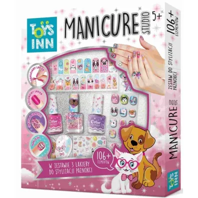 Zestaw do stylizacji paznokci Manicure Studio Pets Stnux