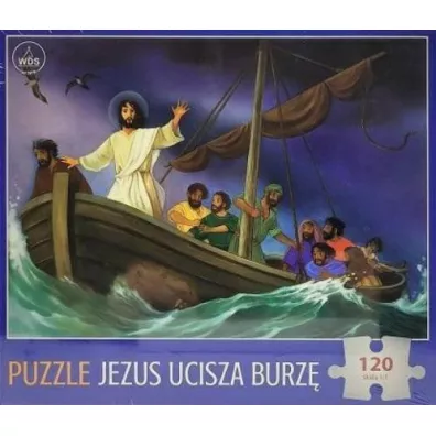 Puzzle 120 el. Jezus ucisza burz Wydawnictwo Diecezjalne i Drukarnia w Sandomierzu