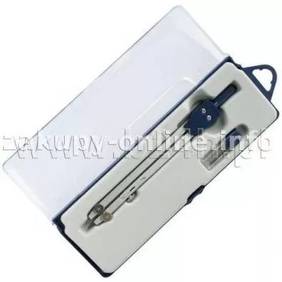 Titanum Cyrkiel metalowy w etui