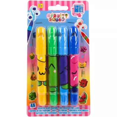 Canenco Pachnce elowe kredki Fruitysquad 4 szt.