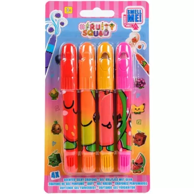 Canenco Pachnce elowe kredki Fruitysquad 4 szt.