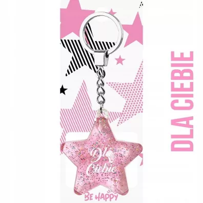 Be-Happy Gifts Brelok gwiazdka Dla Ciebie