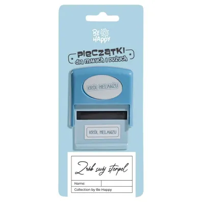 Be-Happy Gifts Piecz�tka z napisem - Kr�l Melan�u