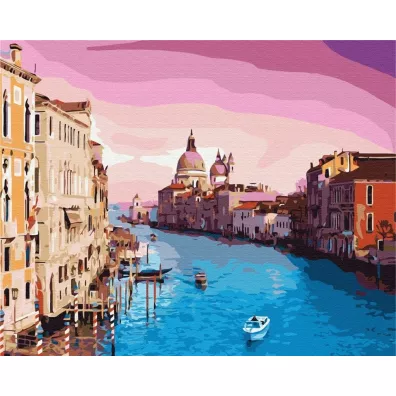 ArtiFly Malowanie po numerach - Zach�d w Wenecji 40x50cm