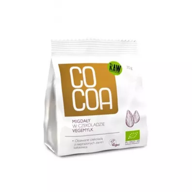 Cocoa Migda�y w czekoladzie vegemilk 70 g Bio
