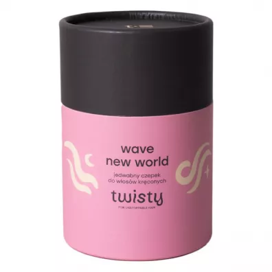Twisty Jedwabny czepek do wosw krconych