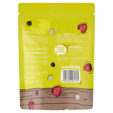 Helpa Suchy Prowiant Truskawka, malina, bor�wka i jab�ko 20 g