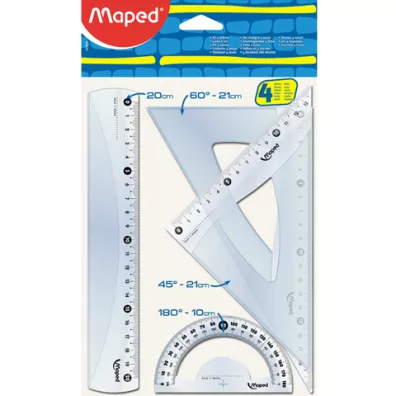Maped Zestaw Start Medium linijka/2 ekierki/k�tomierz