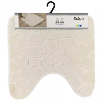 Tendance Dywanik pod WC 45x50 cm Stones kremowy