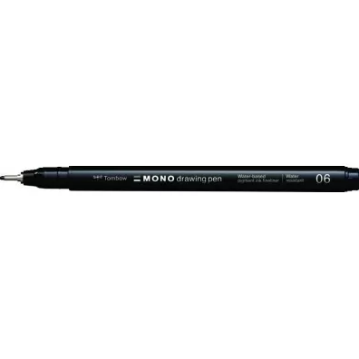 Tombow Cienkopis Mono drawing pen czarny 06 0.5mm