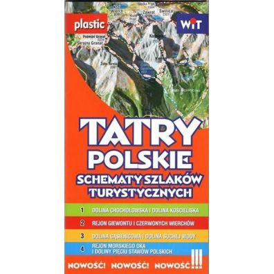 Schematy szlakw turystycznych Tatry Polskie