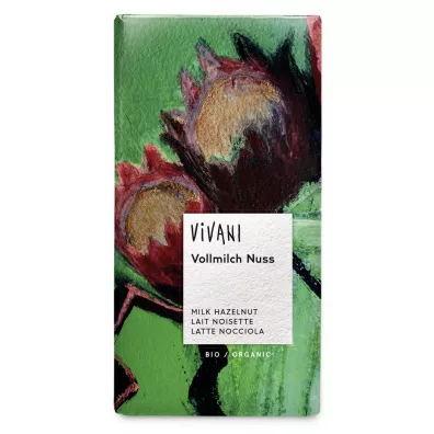 Vivani Czekolada mleczna z ca�ymi orzechami 100 g Bio