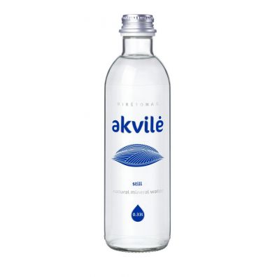 Akvile Woda mineralna niegazowana 330 ml
