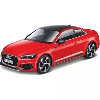 Bburago model audi rs 5 coupe red 1:24