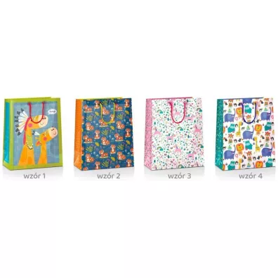 Pan Dragon Torba prezentowa Kids MIX 23x18x10cm