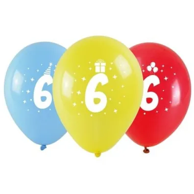 Arpex Balony z nadrukiem 6 28cm