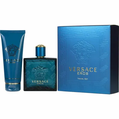 Versace Eros zestaw dla m�czyzn woda toaletowa spray + �el pod prysznic 2 x 100 ml