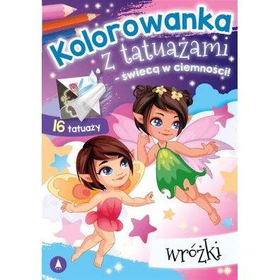 Kolorowanka z tatua�ami. Wr�ki