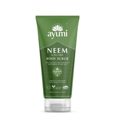 Ayumi Neem Tea Tree Body Scrub oczyszczający peeling do ciała 200 ml