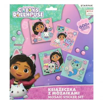 Zestaw kreatywny Ksieczka z mozaikami Gabbys STARPAK 549164
