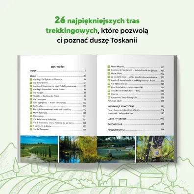 Toskania z plecakiem. Najpi�kniejsze szlaki piesze