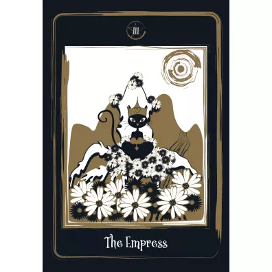 Golden Black Cat Tarot, karty