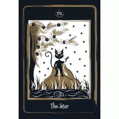 Golden Black Cat Tarot, karty