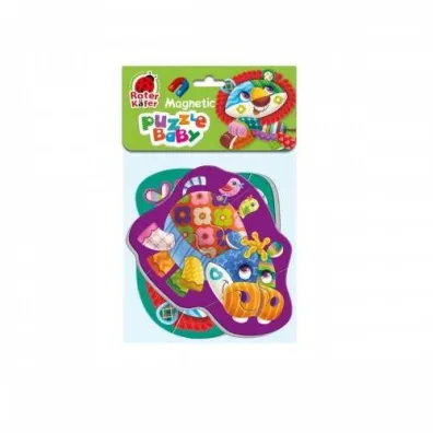 Mi�kkie magnetyczne puzzle Lew i Hipopotam Roter Kafer