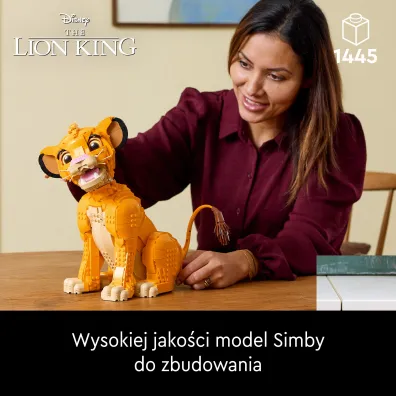 LEGO Disney Kr�l Lew — m�ody Simba 43247