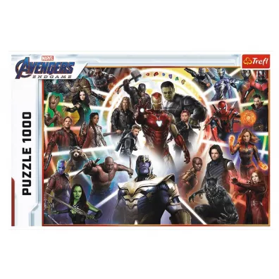Puzzle 1000 el. Avengers Marvel Heroes. Koniec gry Trefl
