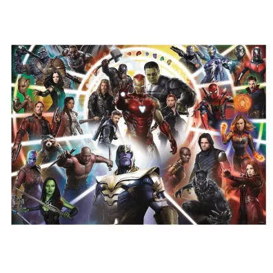 Puzzle 1000 el. Avengers Marvel Heroes. Koniec gry Trefl
