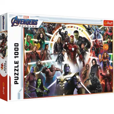 Puzzle 1000 el. Avengers Marvel Heroes. Koniec gry Trefl