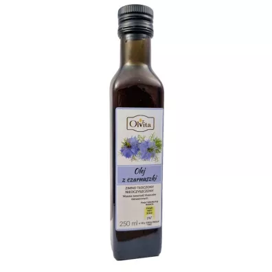 Olvita Olej z czarnuszki zimnot�oczony 250 ml