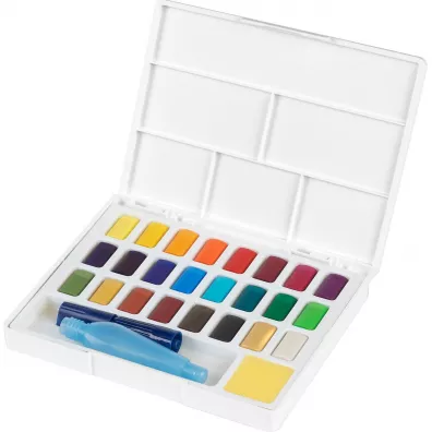 Faber-Castell Farby akwarelowe CS kostki 24 kolorw
