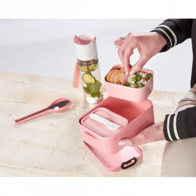 Mepal Lunchbox Take a Break Bento midi Nordic Pink 107632176700 900 ml