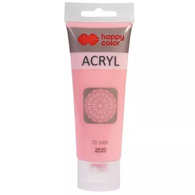 Happy Color Farba akrylowa pastelowa r� pudrowy 75ml